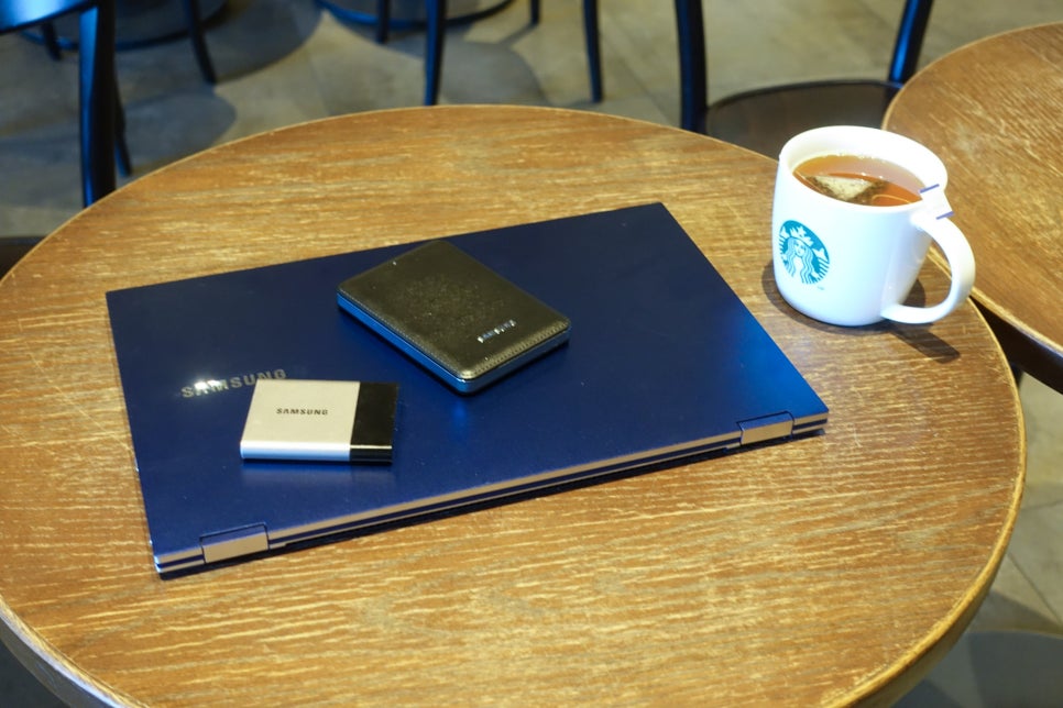 삼성 J3 Portable USB 3.0 외장하드 1TB "삼성 노트북 포터블 HDD로 저장용량 확보." 이미지 2