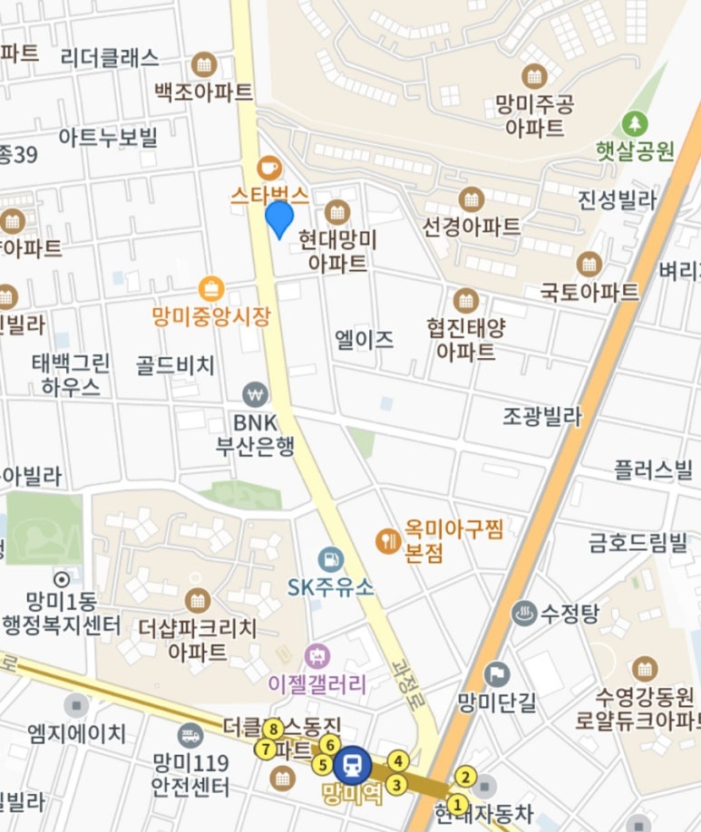 파리바게뜨 망미점 이미지