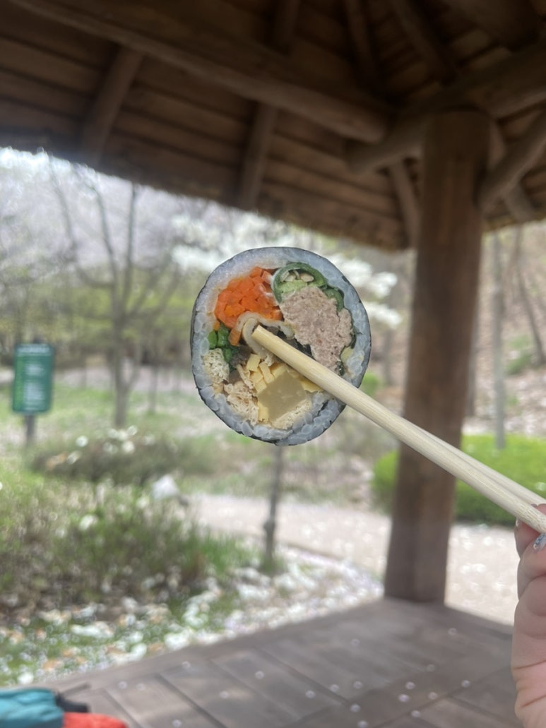 포리김밥 이미지