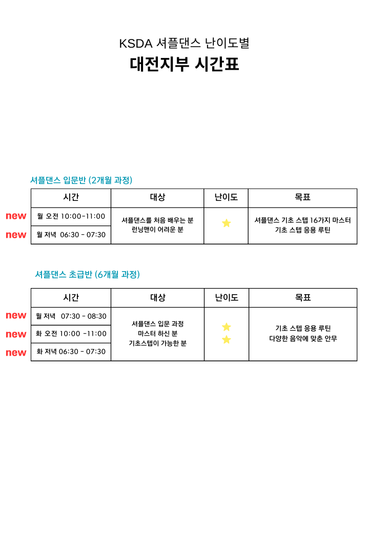 한국셔플댄스협회 이미지