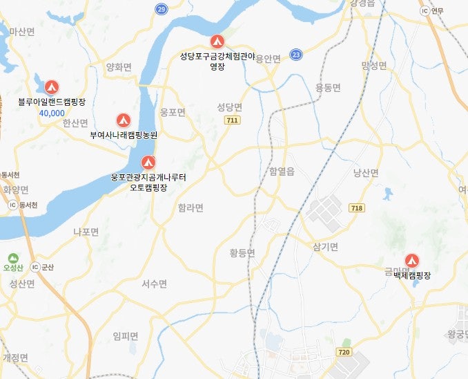 성당포구 금강체험관 야영장 이미지