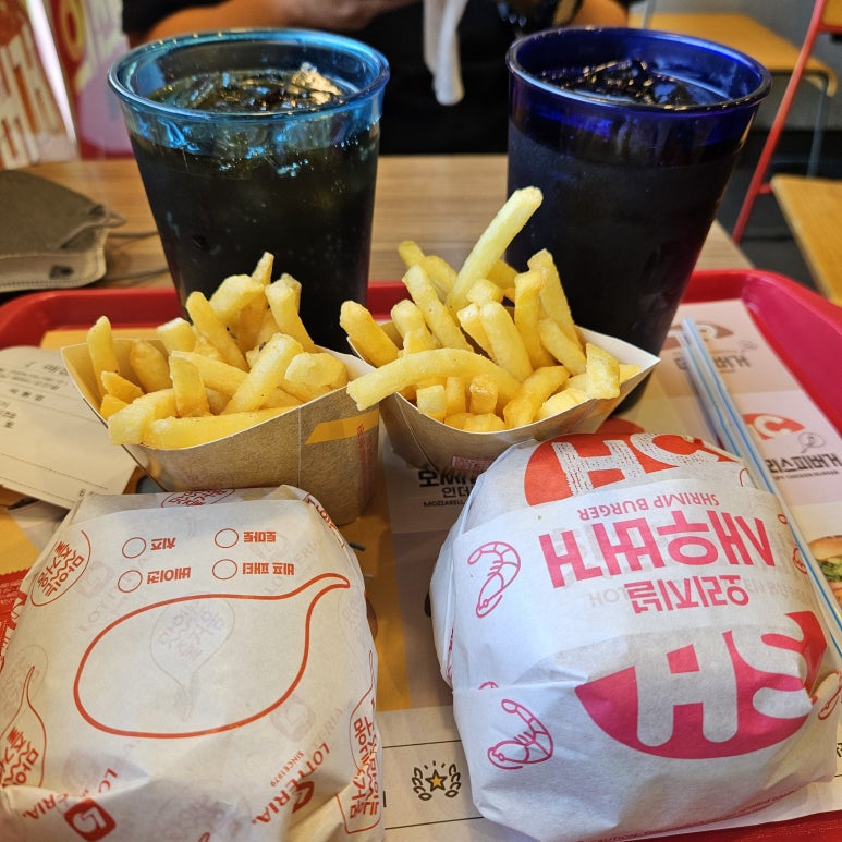 롯데리아 창천점 이미지