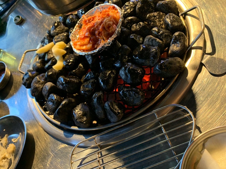 드럼통돌구이 이미지