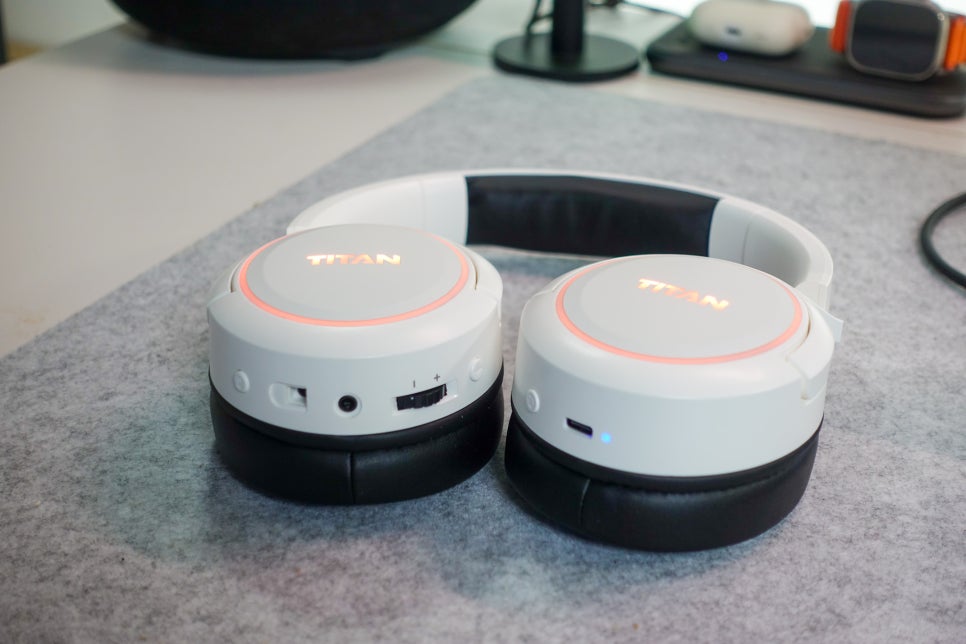 제닉스 타이탄 WH6 BT 게이밍 헤드셋 유선과 2.4Ghz USB 리시버 및 블루투스 헤드폰으로 사용 이미지 11