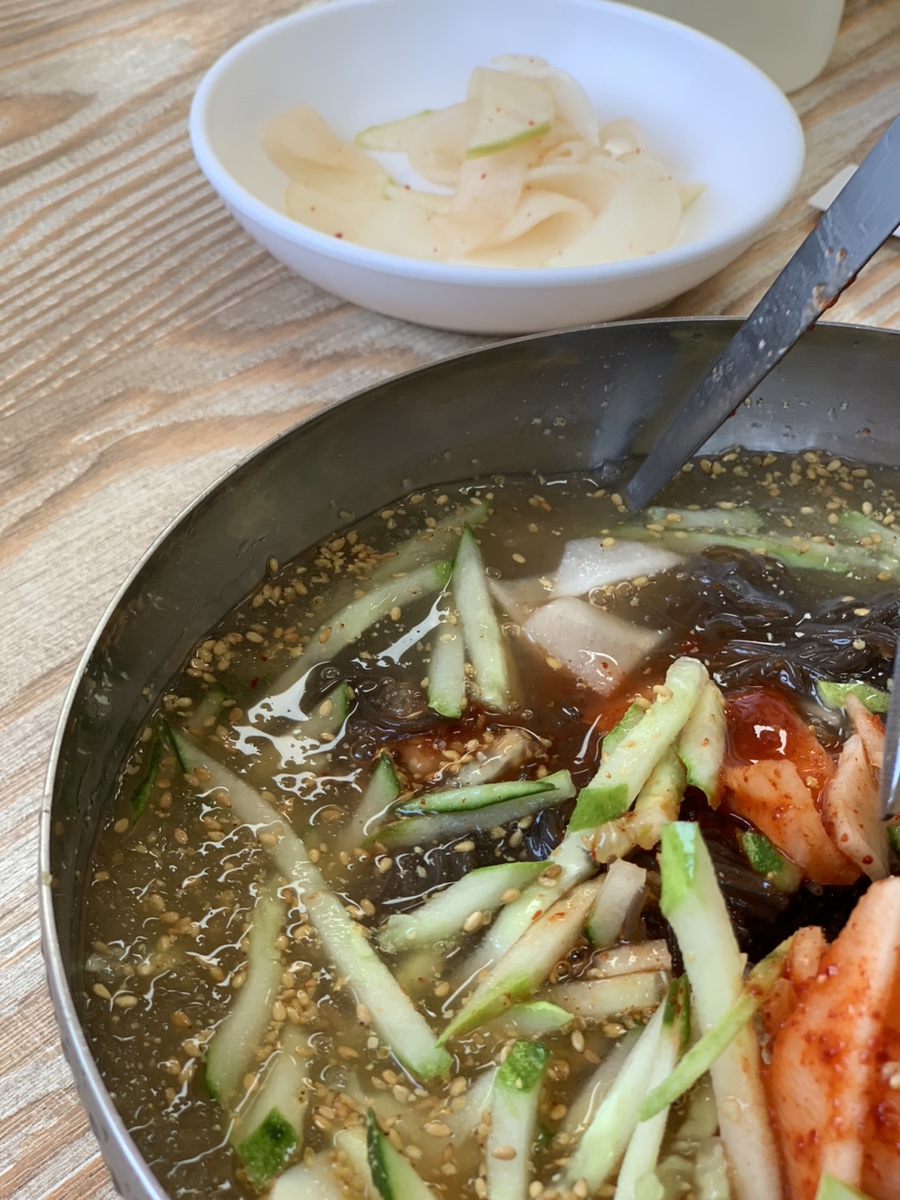 정대냉면 이미지