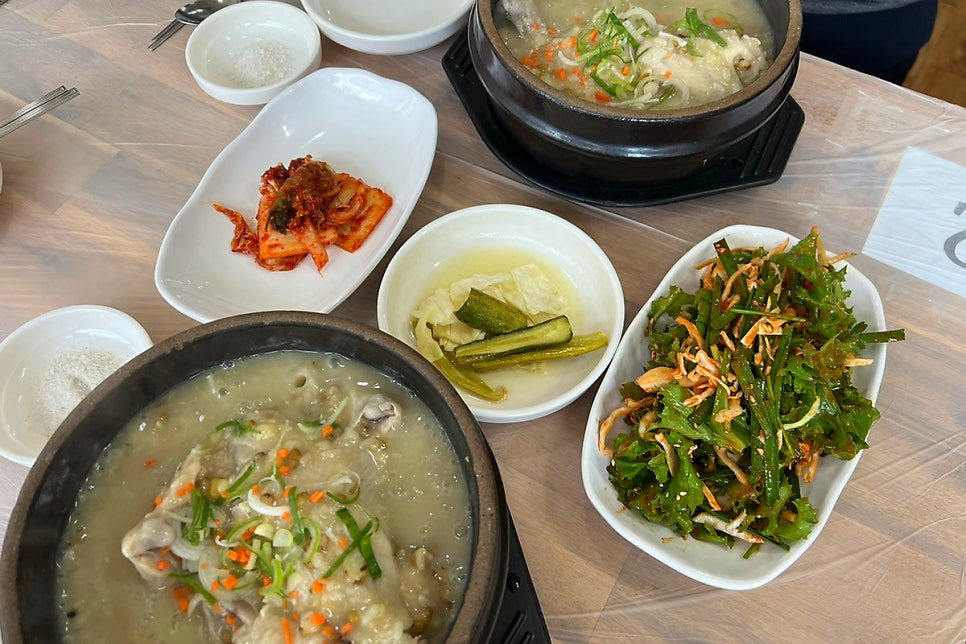 벌집녹두삼계탕 이미지