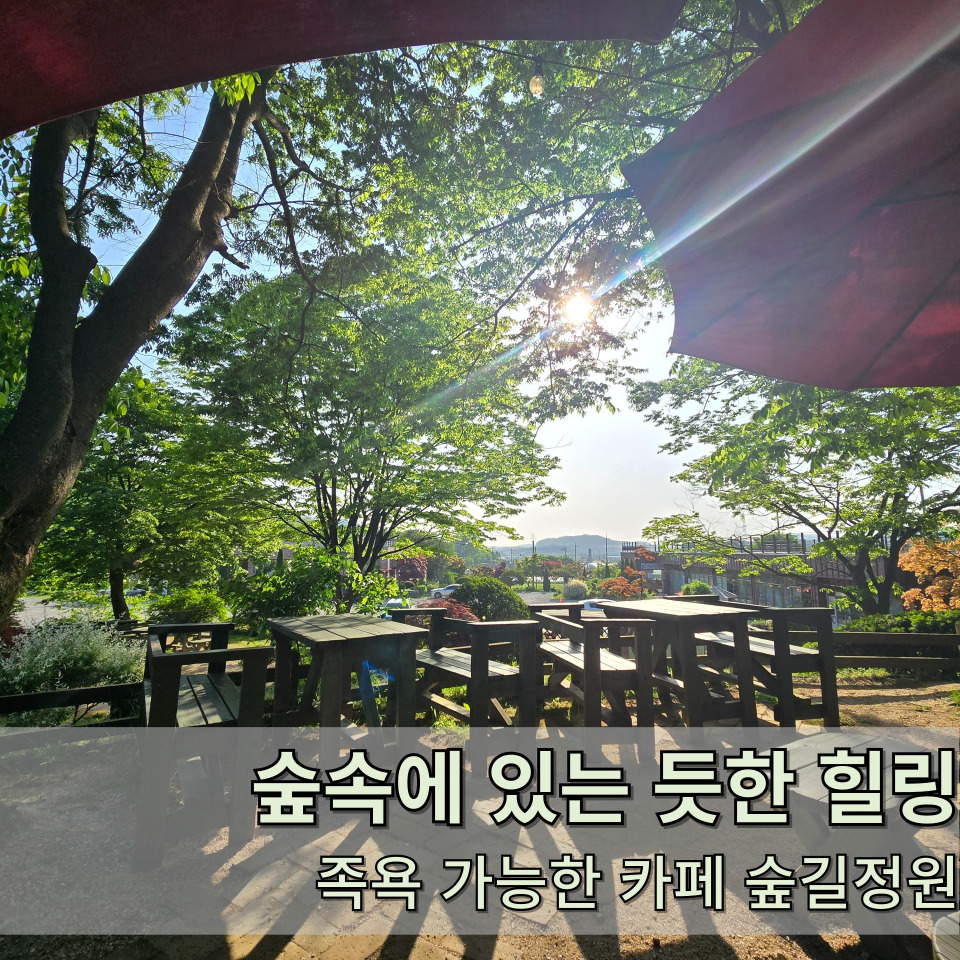 힐링숲족욕카페 이미지