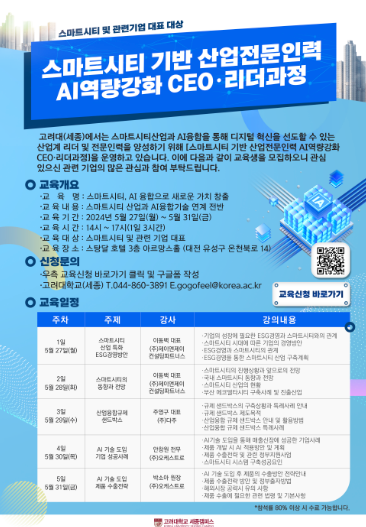 스마트시티산업 이미지