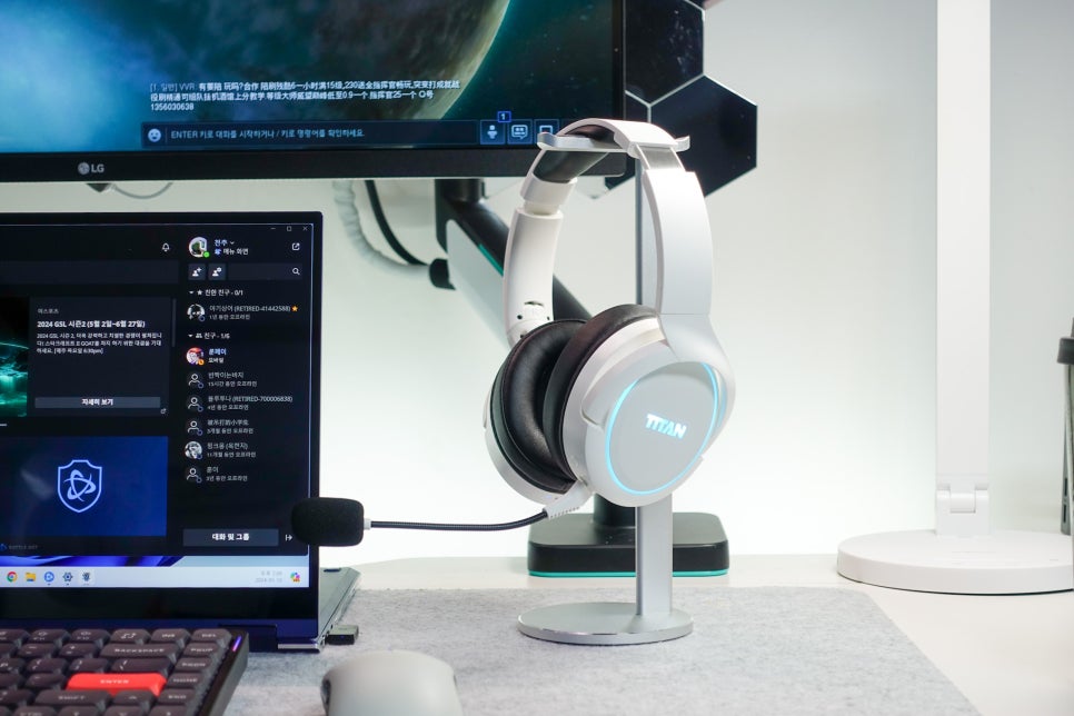 제닉스 타이탄 WH6 BT 게이밍 헤드셋 유선과 2.4Ghz USB 리시버 및 블루투스 헤드폰으로 사용 이미지 15
