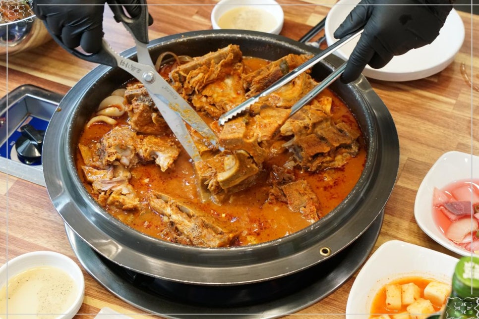 진 감자탕 이미지