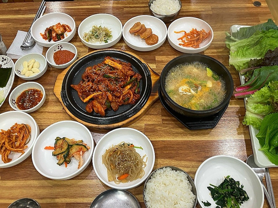 만찬불고기쌈정식 이미지