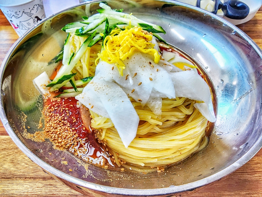 삼정밀면 이미지