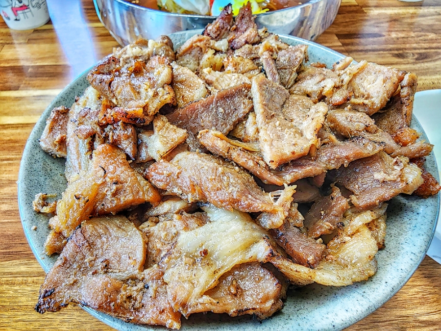 삼정밀면 이미지