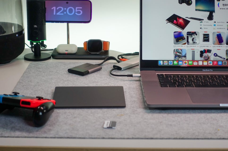 사테치 USB C 7-in-1 멀티 포트 어댑터 "아이패드 프로, 맥북 USB C타입 멀티 허브로 멀티스테이선 구축" 이미지 12