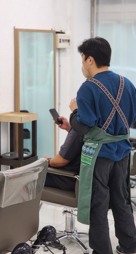 브라운 맨즈헤어 이미지