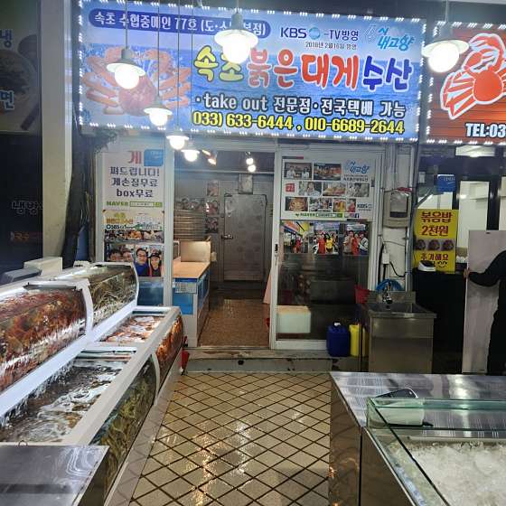 속초붉은대게 이미지
