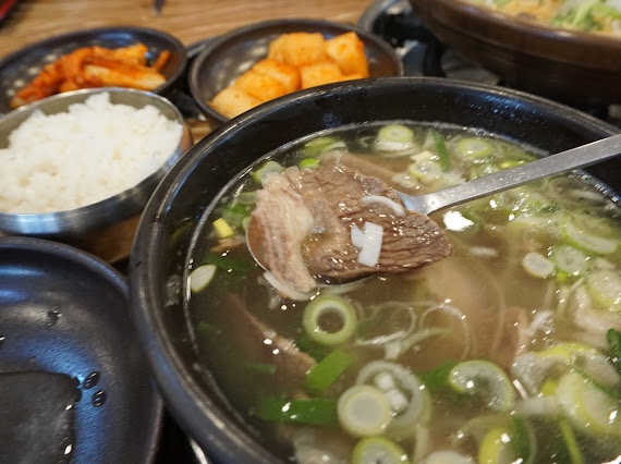 명장국밥 이미지