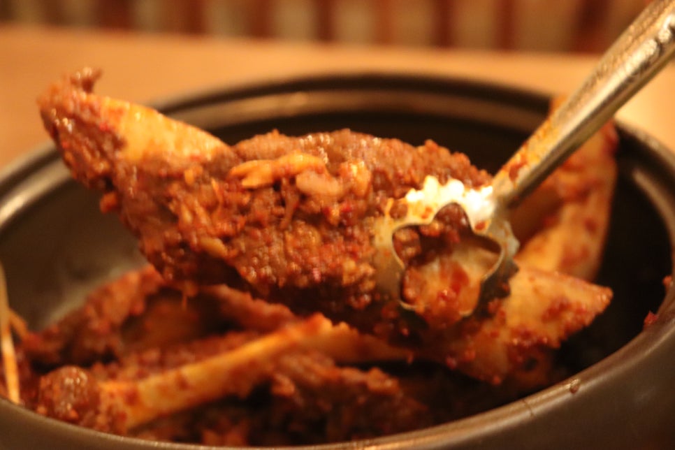 찜한 갈비 이미지