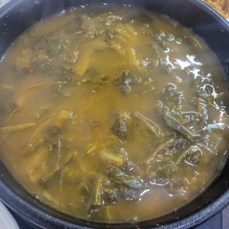 결국 오늘, 감자탕 이미지