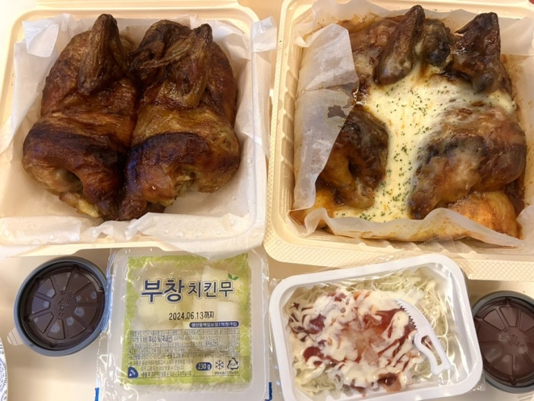 찹쌀품은 누룽지 통닭 이미지