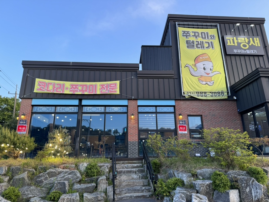 파랑새쭈꾸미와털레기 이미지