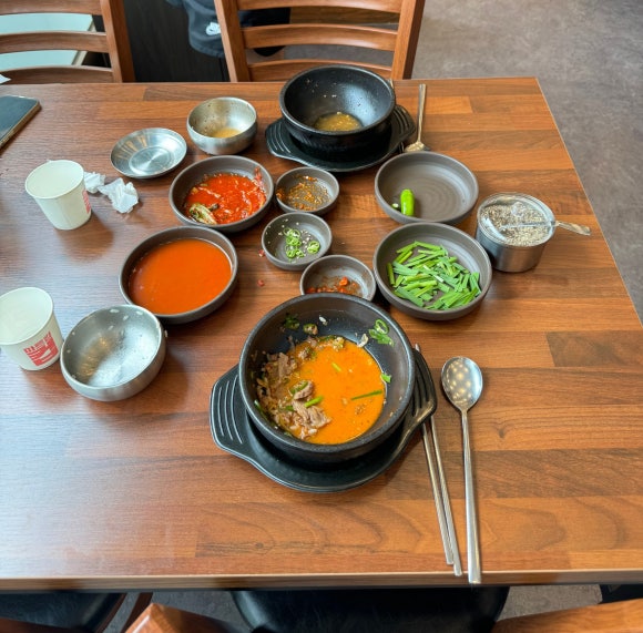 장수옥순대국 이미지