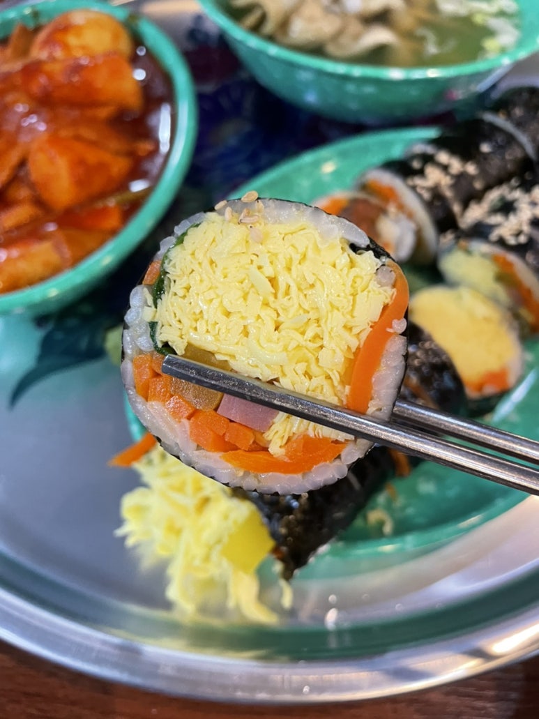 시장김밥 이미지