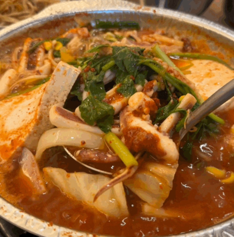 대청얼큰오징어찌개 이미지