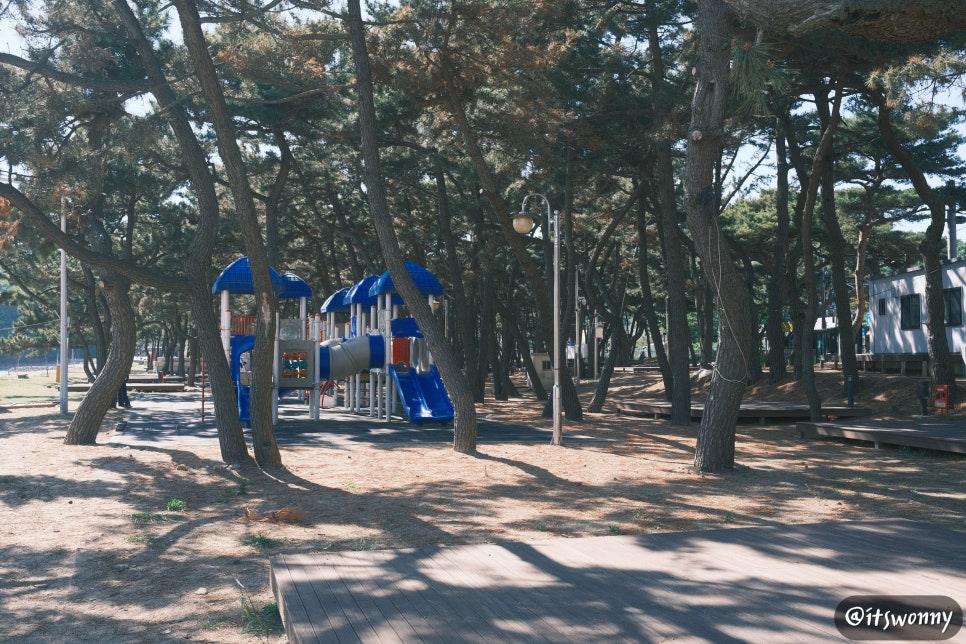 옹암해수욕장 야영장 이미지
