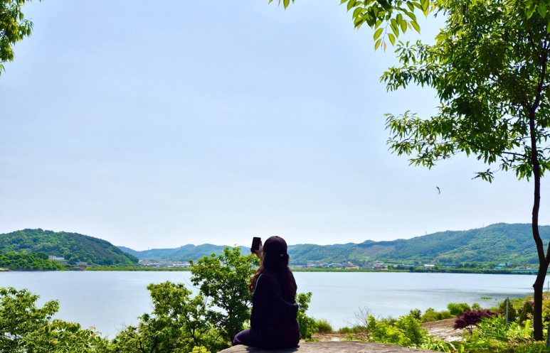 옥산호수정원진달래관광농원 이미지