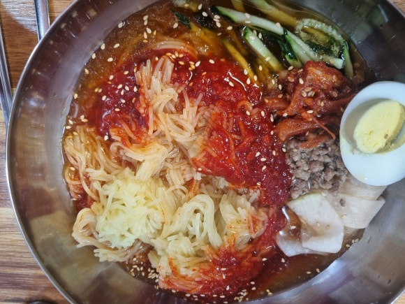 삼복밀면 이미지