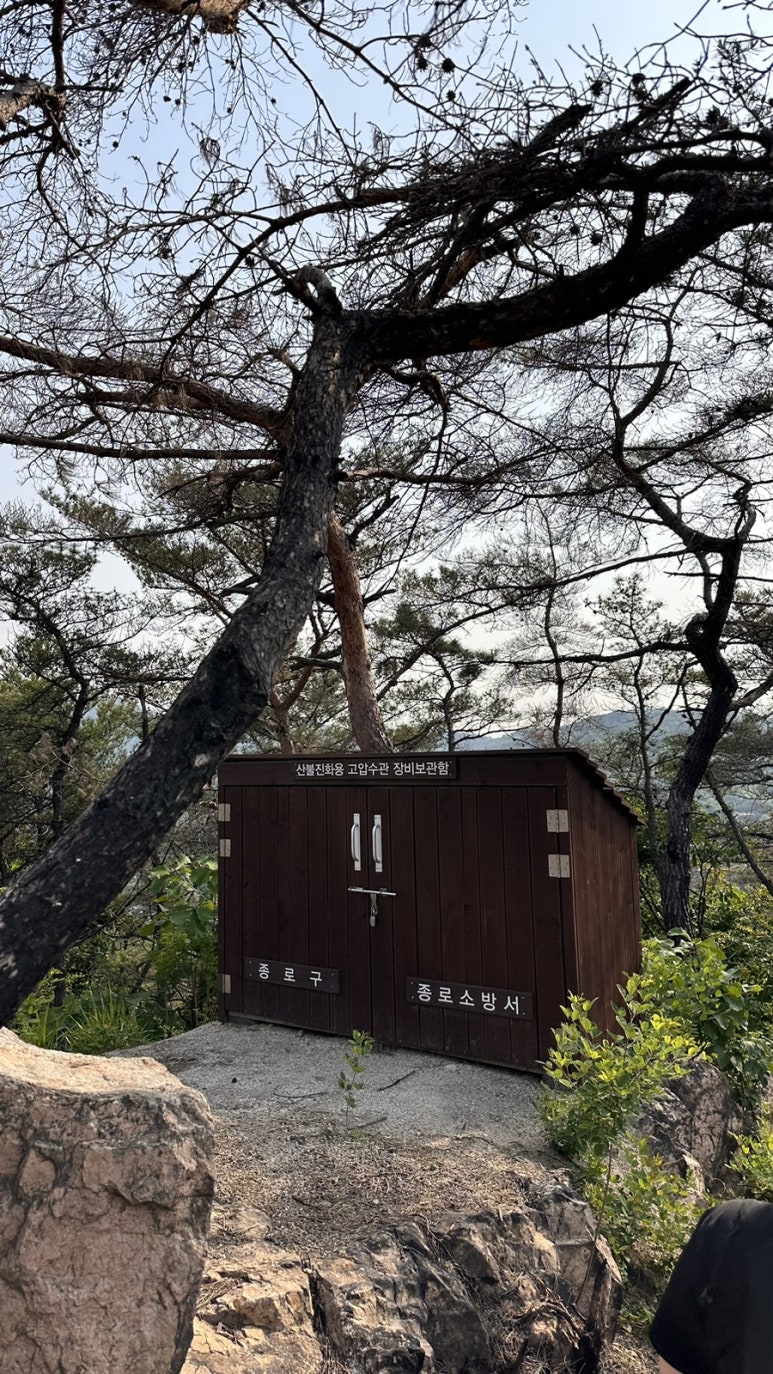 산불진화 고압수관 보관함 이미지