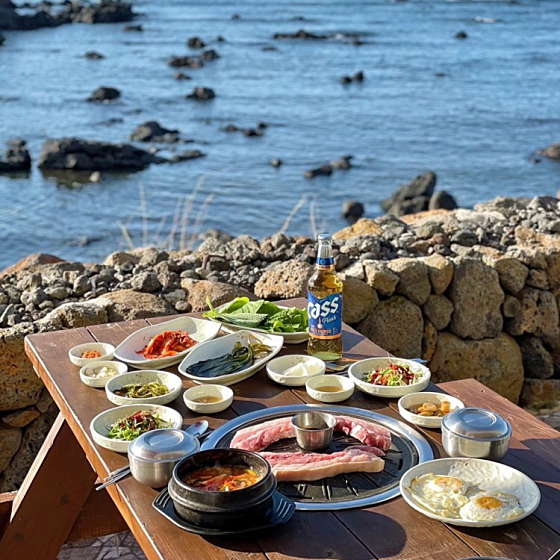 돈해상제주한림협재흑돼지 이미지