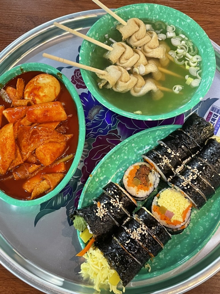 시장김밥 이미지