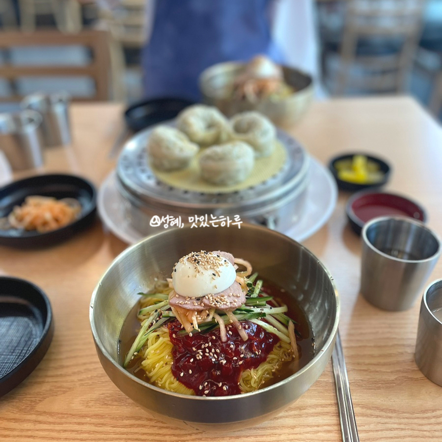 치자밀면 이미지