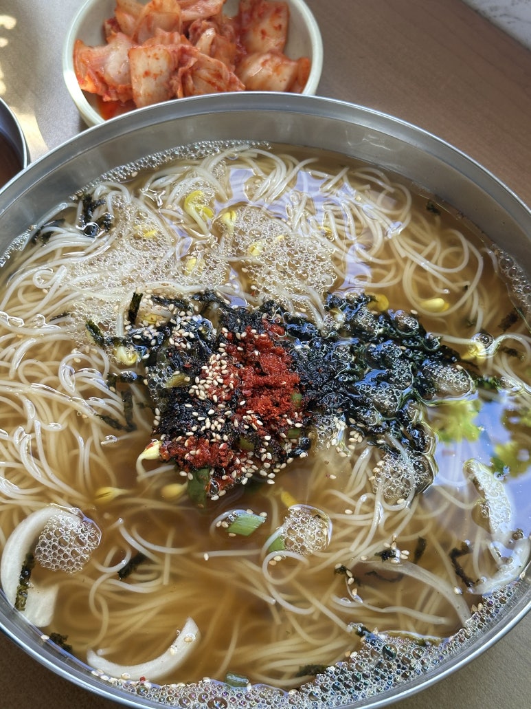 옛날국수 이미지