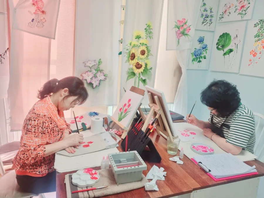 리즈리꽃그림 이미지