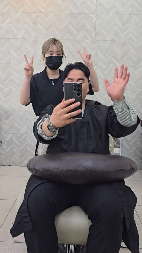 꾸블랑헤어 이미지