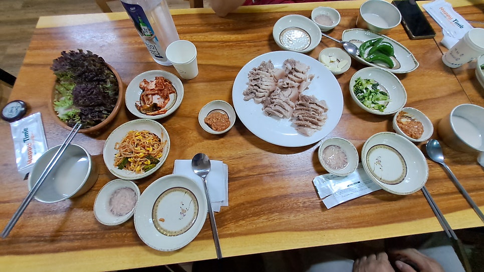 올레길에국수잔치 이미지