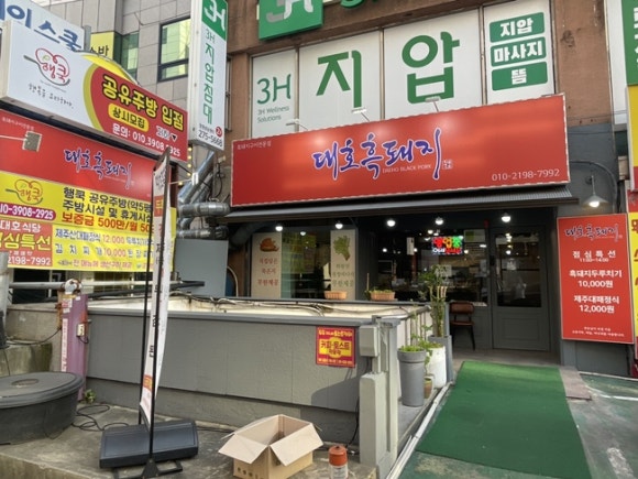 대호흑돼지 이미지