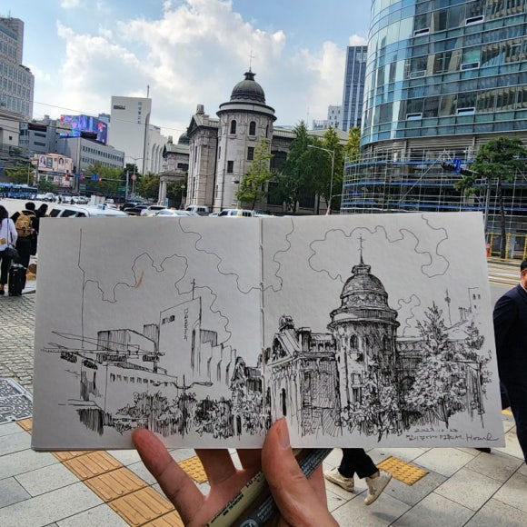 어반스케치 이미지