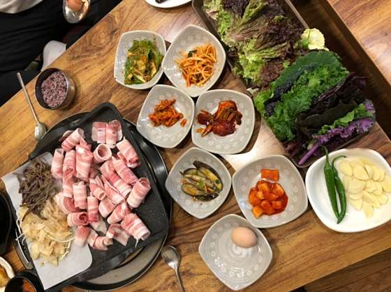 옛골쌈밥 이미지