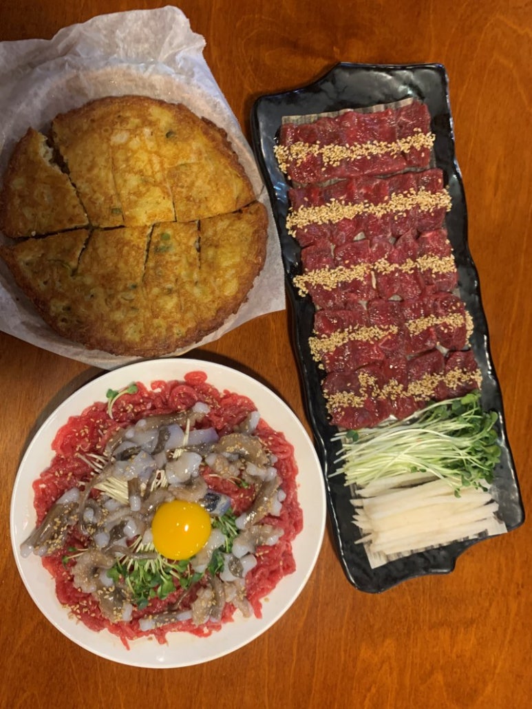 육회자리 이미지