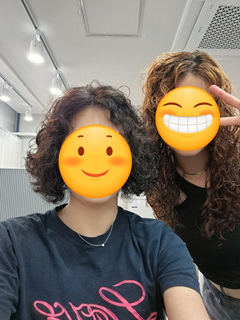 뽀글뽀글&눈썹 이미지
