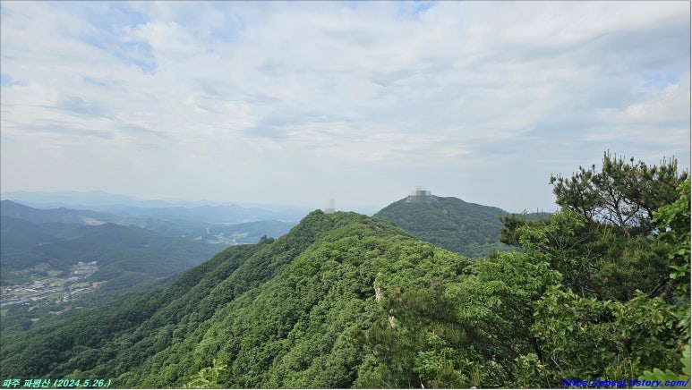 파평산 정상 이미지