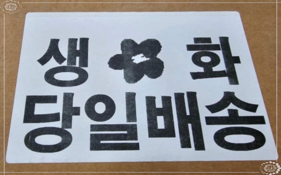 오늘, 꽃데이 이미지