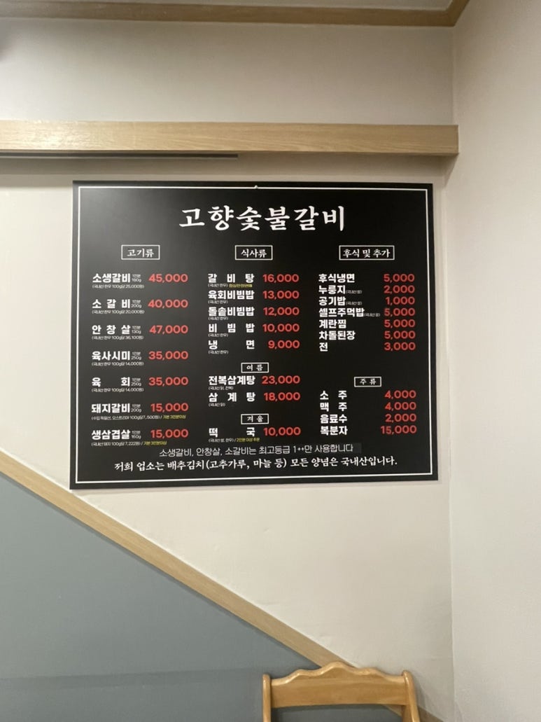 고향숯불고기 이미지