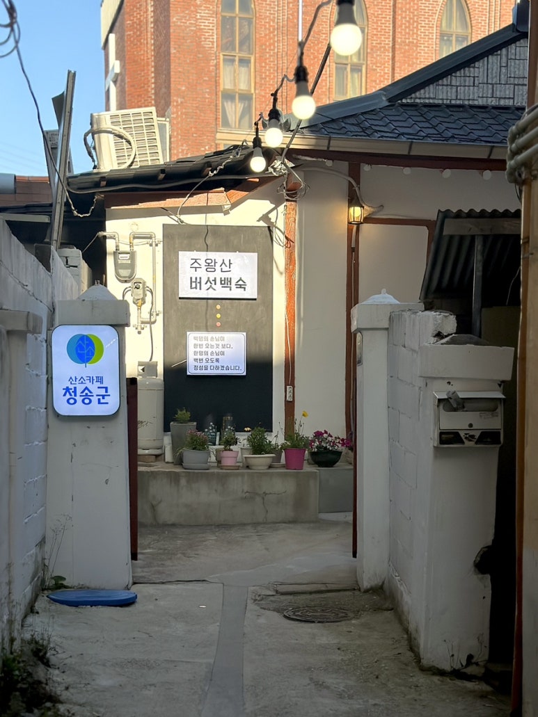 주왕산버섯백숙 이미지