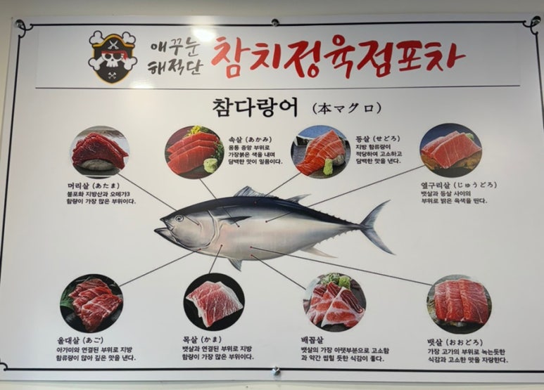 애꾸눈해적단참치정육점포차 이미지