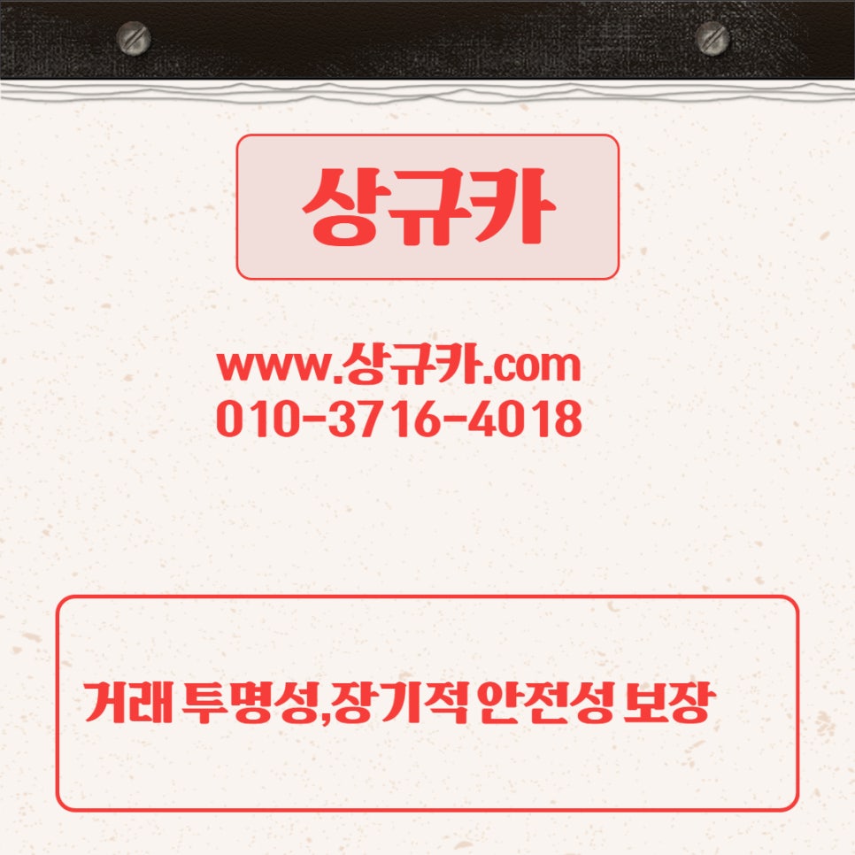 안전카 이미지